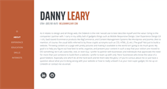 Desktop Screenshot of dannyleary.com