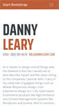 Mobile Screenshot of dannyleary.com